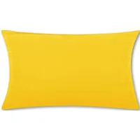 BestLivings Kissenbezug Gelb (40x80 cm) mit verdecktem Reißverschluss -