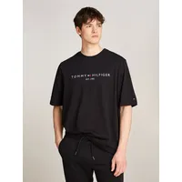 Tommy Hilfiger Big & Tall T-Shirt »BT- LOGO TEE-B«, Gr. 5XL, Black, & 96609219-5XL