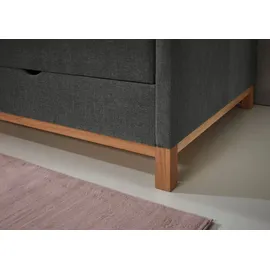 Meise Möbel Santos 90 x 200 cm Grau