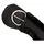 Equinate Western Mondgurt anatomisch mit synthetischem Lammfell 65 cm Schwarz