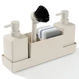 OEM Seifenspender Set Mattbeige