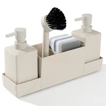 OEM Seifenspender Set Mattbeige