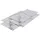 neu.haus Duschrückwandset Bladel 12er Set 120 x 60 cm, White Marble