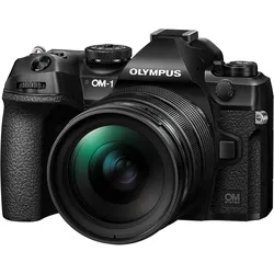 OM SYSTEM OM-1 Kit Systemkamera mit Objektiv 12-40 mm, 7,6 cm Display Touchscreen, WLAN