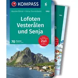 Kompass-Karten KOMPASS Wanderführer Lofoten, Vesterålen und Senja, 70 Touren mit Extra-Tourenkarte