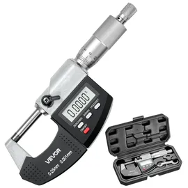 Vevor Mikrometer Digitale Bügelmessschraube 0–25,4 mm