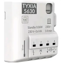 DELTA DORE FunkEmpfänger UP für Rollladensteuerung Tyxia 5630 Funk-Receiver Rollladen – 6351401, | angeschlossener Rollladen | Programmierung – weiß