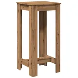 vidaXL Bartisch Artisan-Eiche 51 x 50 x 103,5 cm braun