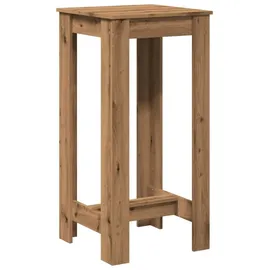 vidaXL Bartisch Artisan-Eiche 51 x 50 x 103,5 cm braun