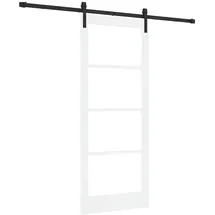 vidaXL Orkdal rechts 83 x 202 cm weiß