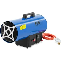 MSW Gasheizer Gasstrahler Gas Heizgebläse manuelle Zündung Gaskanone 30000 W 310 m2 -