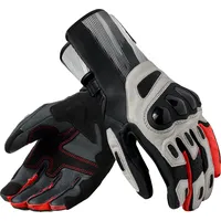 RevIt! Revit Metis 2 Handschuhe - Hellgrau/Schwarz/Neon-Rot / 3XL