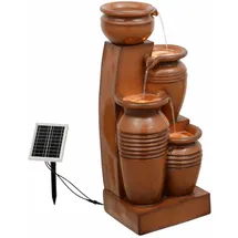 Teamson Home Kaskadenbrunnen 4 Stufen Terrakotta