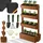 Kesser Hochbeet mit 4 Etagen 85 x 45 x 140 cm Braun