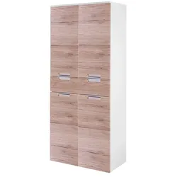 Hochschrank  Mars , holzfarben , Maße (cm): B: 65 H: 159 T: 35