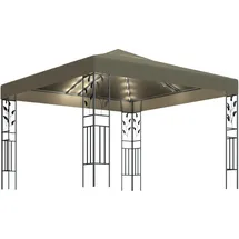 vidaXL Partezelt 3 x 3 m Taupe