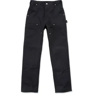CARHARTT Herren Arbeitshose B01 Double-Front Utility Work, Farbe:Black, Größe:W36/L32 - 36W / 32L