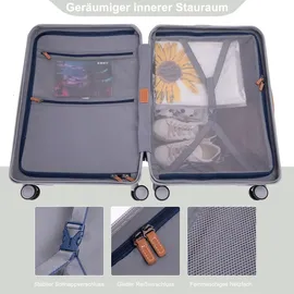 TRAVELHOUSE Capri Koffer-Set 3-tlg. weiß/creme