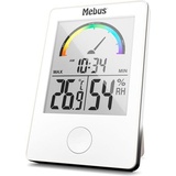 Mebus 11130 Thermo-Hygrometer weiß,