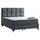 aea Polsterbett Doppelbett mit Stauraum Bett 180x200 cm Boxspringbett Bettkasten - Grau