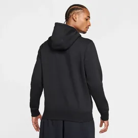 Nike Club Fleece Kapuzenjacke Herren Schwarz S
