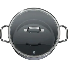 WMF Fusiontec Essential Bratentopf mit Deckel, 24 cm, Calm Grey