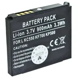 AccuCell Akku passend für LG KC550, KF690, KF700, KP500, KP501