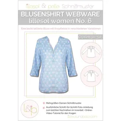 Lillesol Women Papierschnittmuster No.6 Blusenshirt Webware