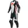 Dainese Grobnik 1-Teiler Damen Motorrad Lederkombi, schwarz/weiß/neon-rot, 44