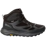 Jack Wolfskin Terraventure Texapore Mid Wanderstiefel - Black - EU 44