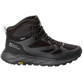 Jack Wolfskin Terraventure Texapore Mid Wanderstiefel - Black - EU 44