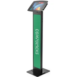 Compulocks iPad 10.2" Space Enclosure Brandable Floor Stand - Kiosk - Diebstahls