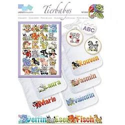 buttinette Stickvorlage "Tierbabys"