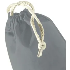 Westford Mill Baumwoll Utensilien Beutel Sportbeutel W115 natural XS (14 x 20 cm)