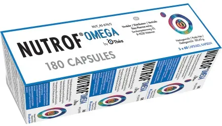 Théa Nutrof Omega Nahrungsergänzungsmittel Für Die Sehkraft 180 Kapseln