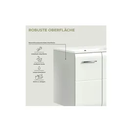 VCM Waschtischkombi Ice ca. 60 cm weiß