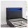 CARO-Möbel Polsterbett Mandalay mit LED Beleuchtung Einzelbett Lederbett 90 x 200 cm, Schlafzimmer, Betten, Polsterbetten