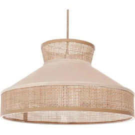 Beliani Batali 1-flg. 60 cm Kegelform Rattan beige