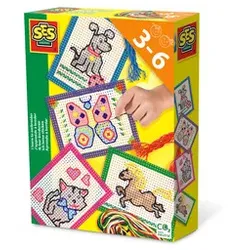 SES Creative Bastelset Ich lerne sticken 14838