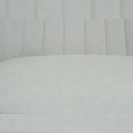 Mendler 2er-Set Esszimmerstuhl HWC-L79, Küchenstuhl Lehnstuhl Stuhl Armlehnen, drehbar Auto-Position Stoff/Textil - creme-beige