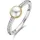 Ti Sento Milano Ring gold - silber / transparent 52