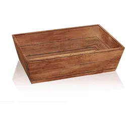 Nette 5 Präsentkörbe "Timber" aus Pappe Präsentkorb 33x19x11cm