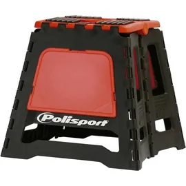 Polisport Motorradständer klappbar Gummi/Kunststoff/Polypropylen max. Belastung 250 kg rot