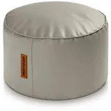 Green Bean Sitzhocker Pouf Kunstleder 43 x 30 x 43 cm Dunkelblau