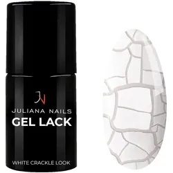 Juliana Nails Gel Lack White Crackle Look White Crackle Look 6ml