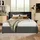 Flieks Polsterbett 180 x 200 cm Grau