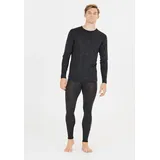 Whistler Herren Cerro Merino Wool Unterwäsche Set (Größe M, schwarz)