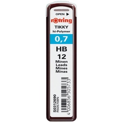 rotring Bleistiftminen HB 0.7 mm schwarz