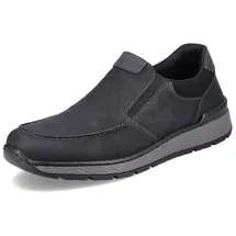 Rieker Herren Slipper Schwarz 45