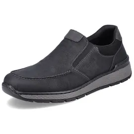 Rieker Herren Slipper Schwarz 45